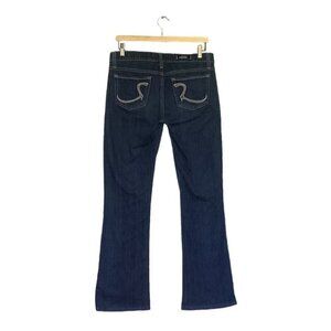 Rock & Republic Bootcut Low‎ Rise Jeans Flare Embellished Pockets  Size 29